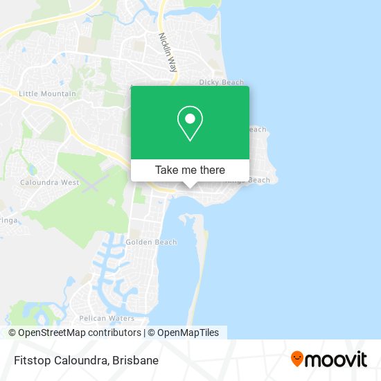 Fitstop Caloundra map