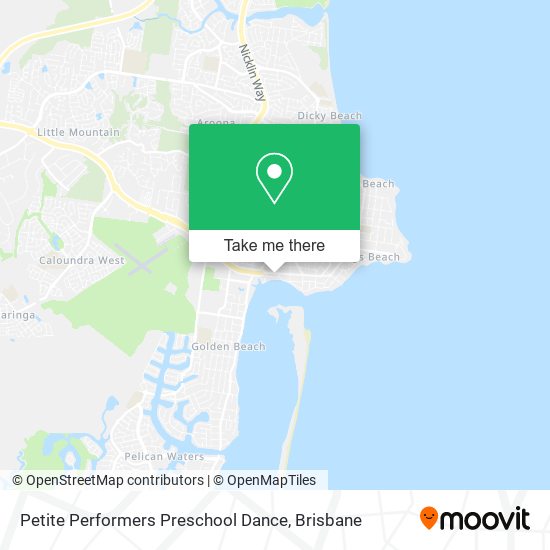 Petite Performers Preschool Dance map