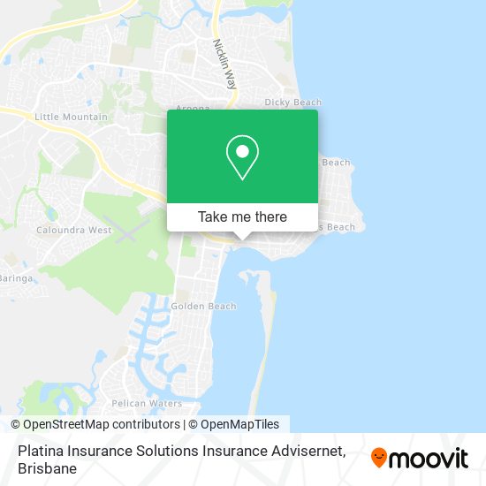 Platina Insurance Solutions Insurance Advisernet map