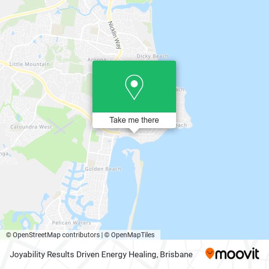 Joyability Results Driven Energy Healing map