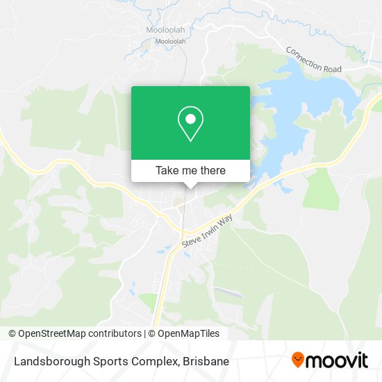 Mapa Landsborough Sports Complex