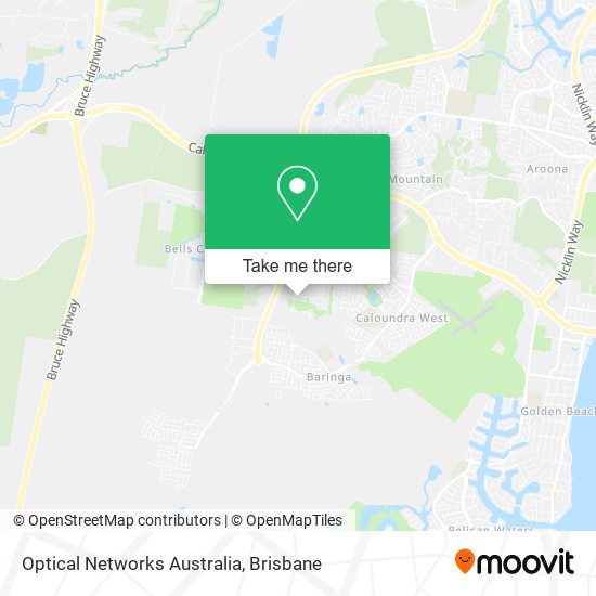 Optical Networks Australia map