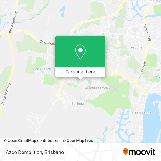 Mapa Azco Demolition