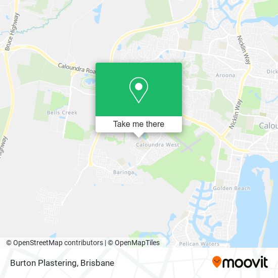 Mapa Burton Plastering