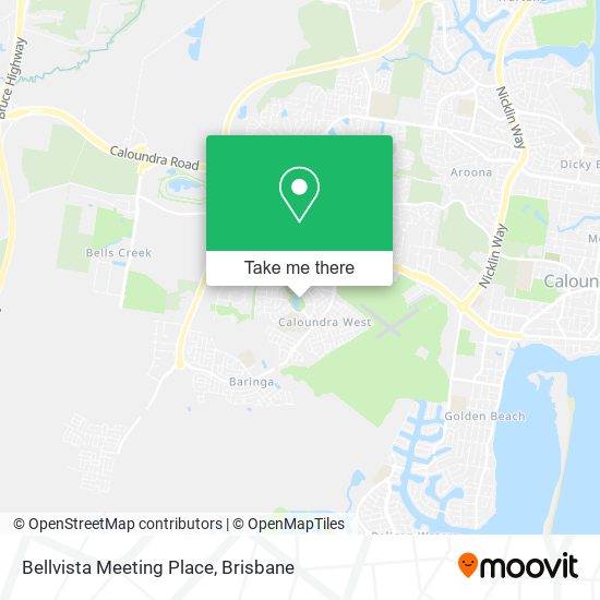 Bellvista Meeting Place map