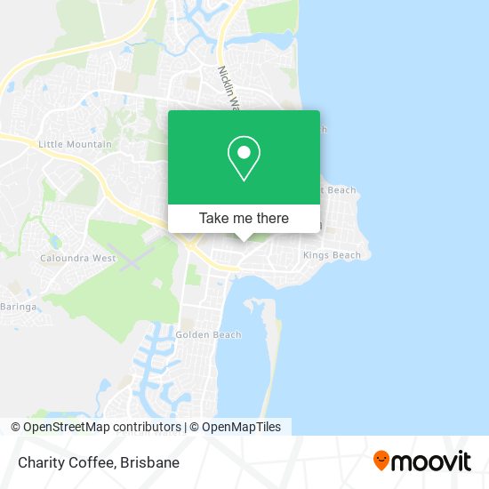 Charity Coffee map