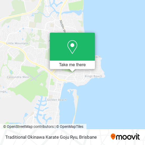 Traditional Okinawa Karate Goju Ryu map