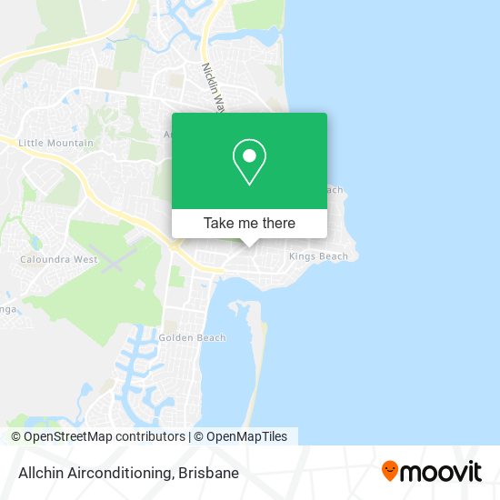 Allchin Airconditioning map
