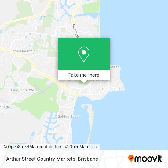 Arthur Street Country Markets map