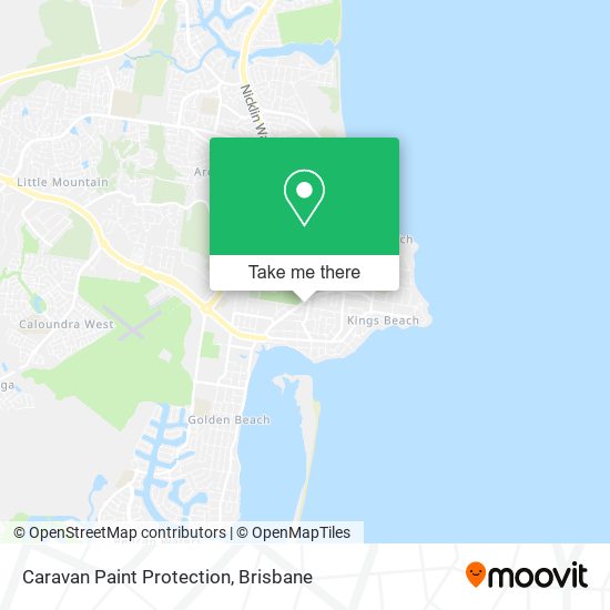 Caravan Paint Protection map