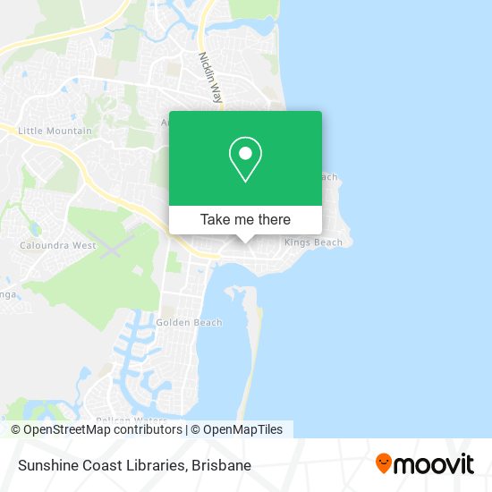 Sunshine Coast Libraries map