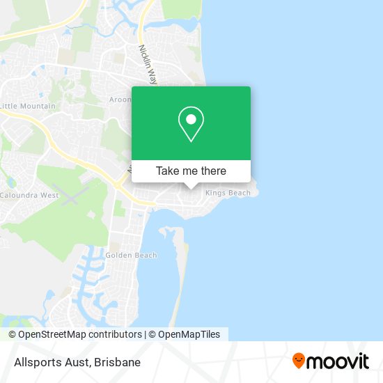 Allsports Aust map
