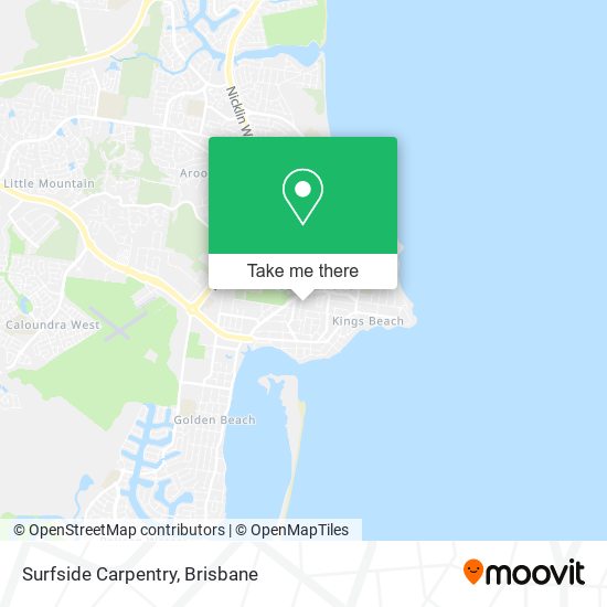 Surfside Carpentry map