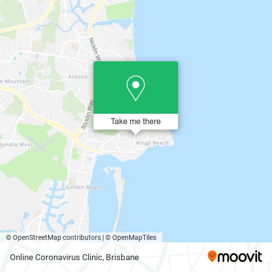 Online Coronavirus Clinic map