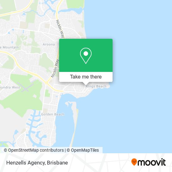 Henzells Agency map