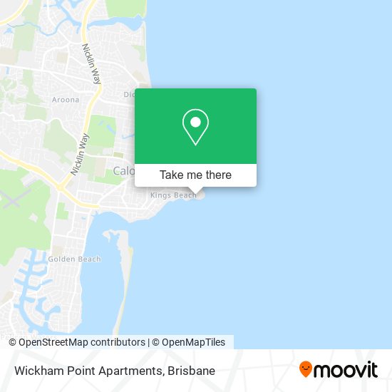 Wickham Point Apartments map