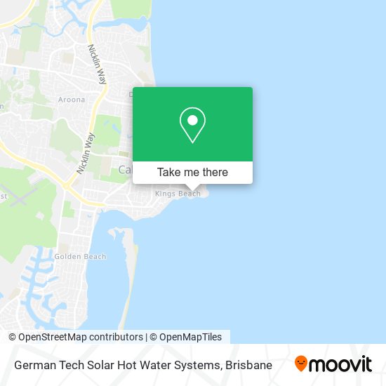 German Tech Solar Hot Water Systems map