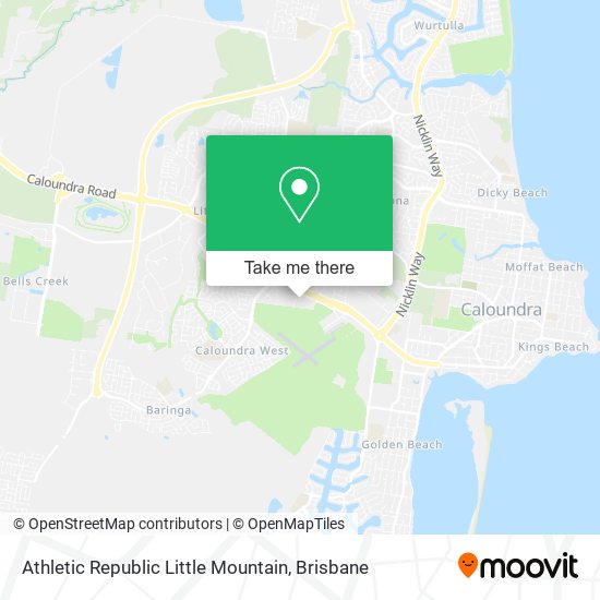 Mapa Athletic Republic Little Mountain