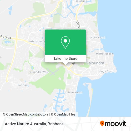 Active Nature Australia map