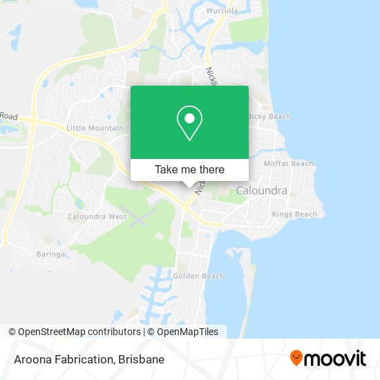 Aroona Fabrication map