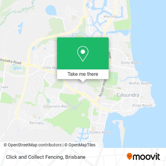 Click and Collect Fencing map