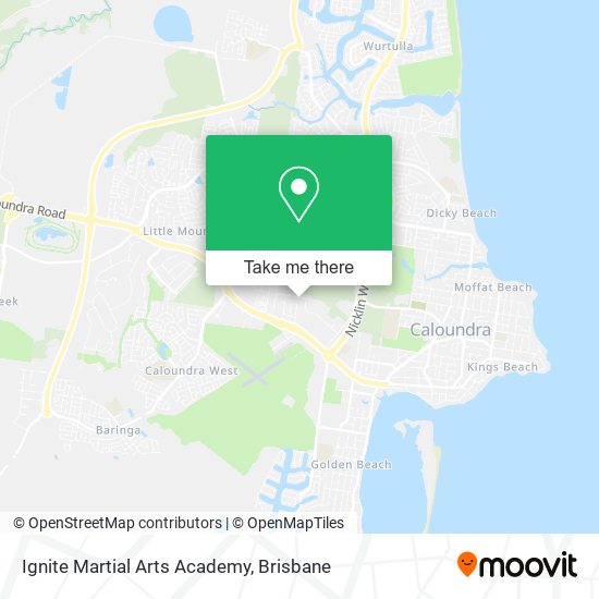 Ignite Martial Arts Academy map