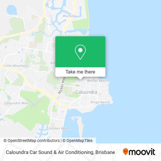 Caloundra Car Sound & Air Conditioning map