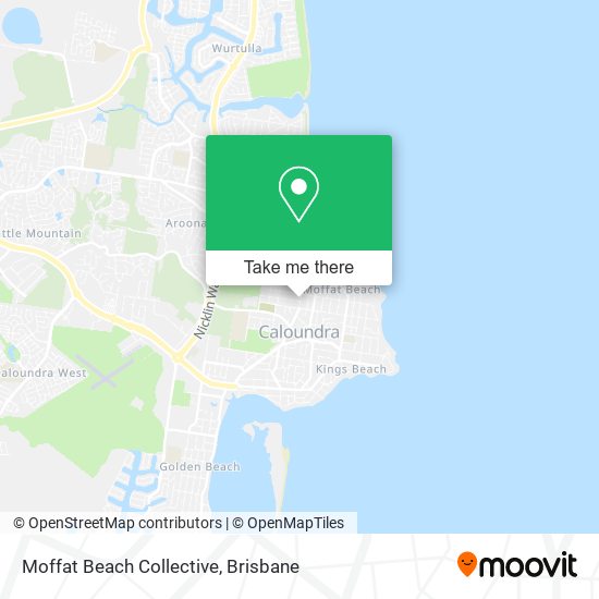 Moffat Beach Collective map