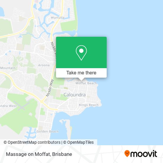 Massage on Moffat map