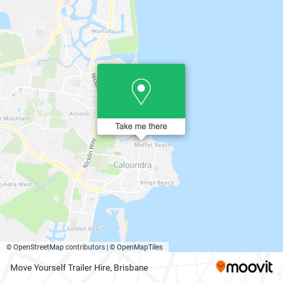 Move Yourself Trailer Hire map