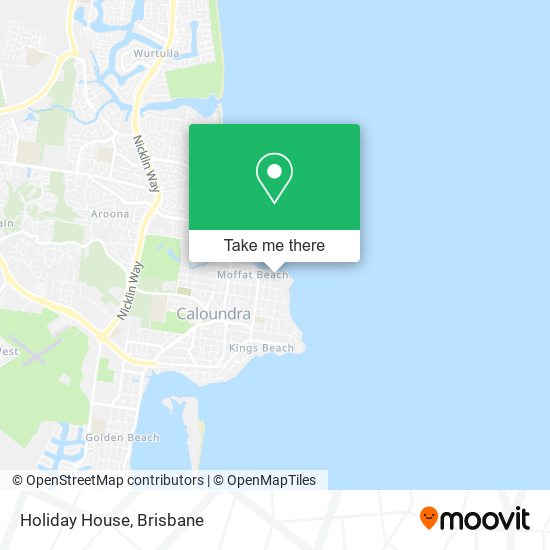 Holiday House map