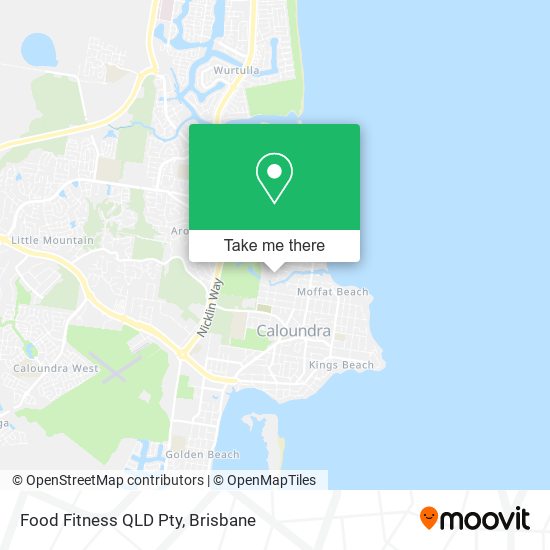 Food Fitness QLD Pty map