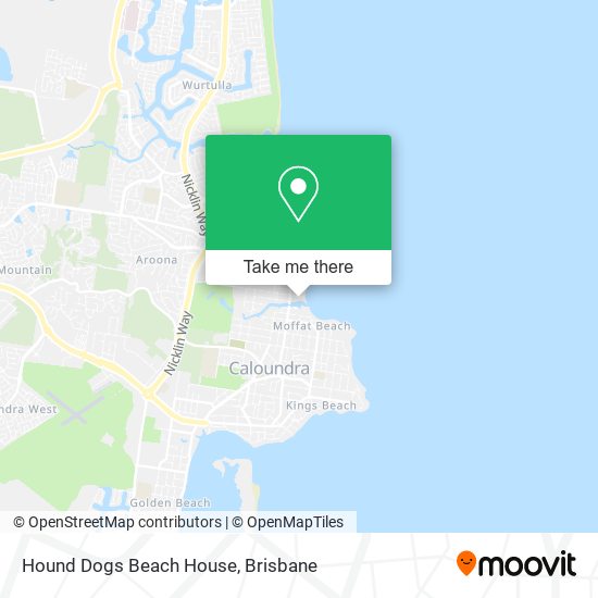 Hound Dogs Beach House map