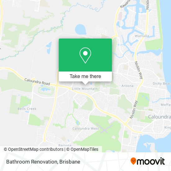 Bathroom Renovation map