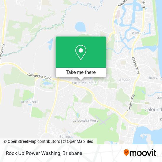 Mapa Rock Up Power Washing