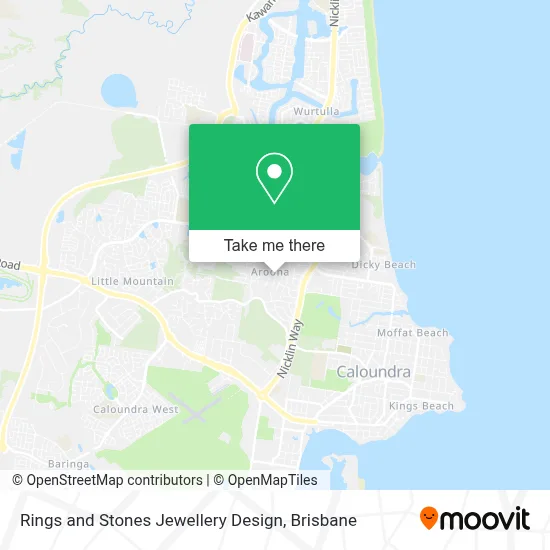 Rings and Stones Jewellery Design map