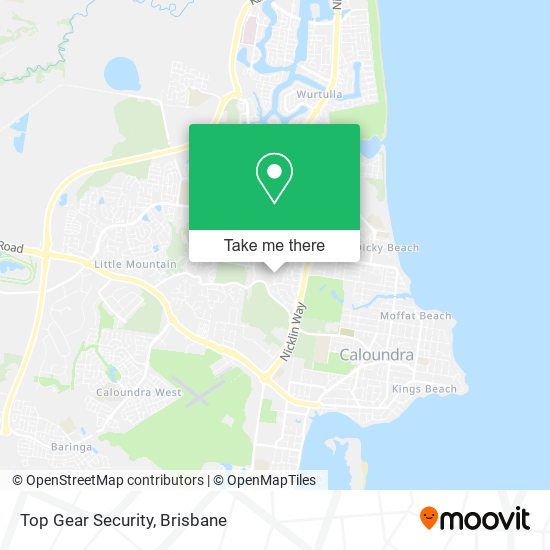 Top Gear Security map
