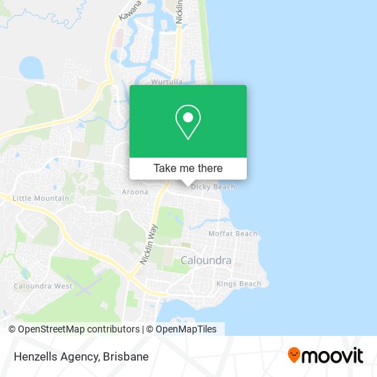 Henzells Agency map