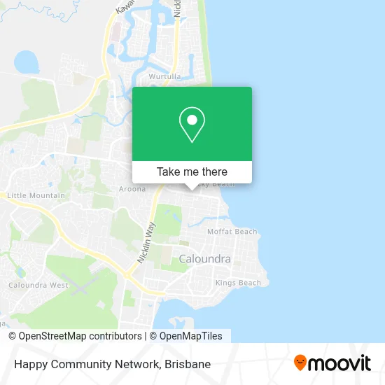 Mapa Happy Community Network