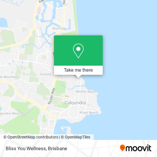 Bliss You Wellness map