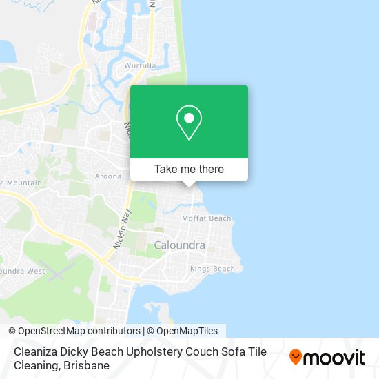 Cleaniza Dicky Beach Upholstery Couch Sofa Tile Cleaning map