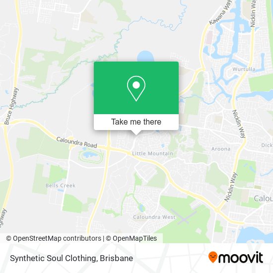 Synthetic Soul Clothing map