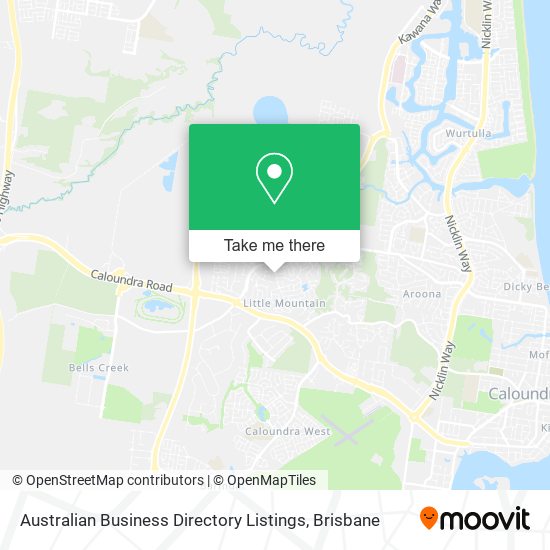 Australian Business Directory Listings map