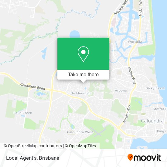 Local Agent's map