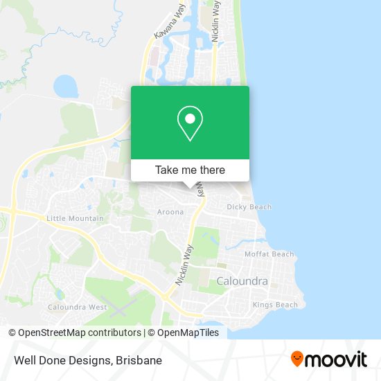 Well Done Designs map