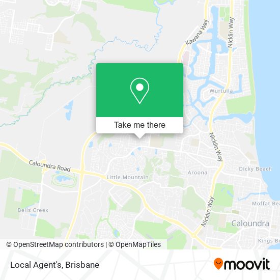 Local Agent's map