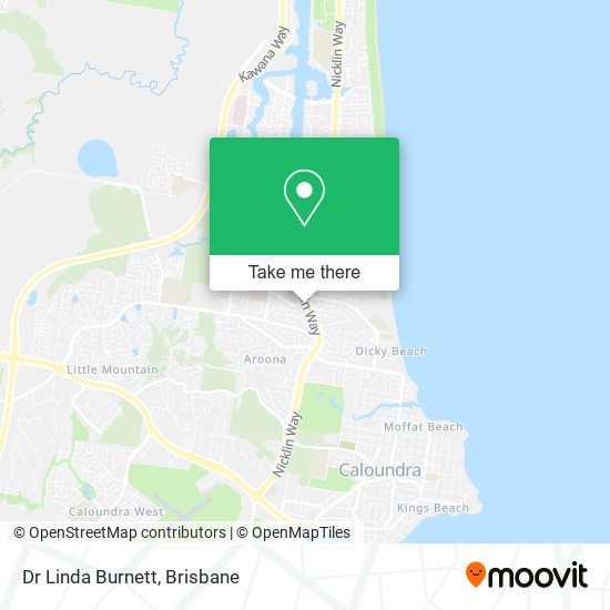 Dr Linda Burnett map