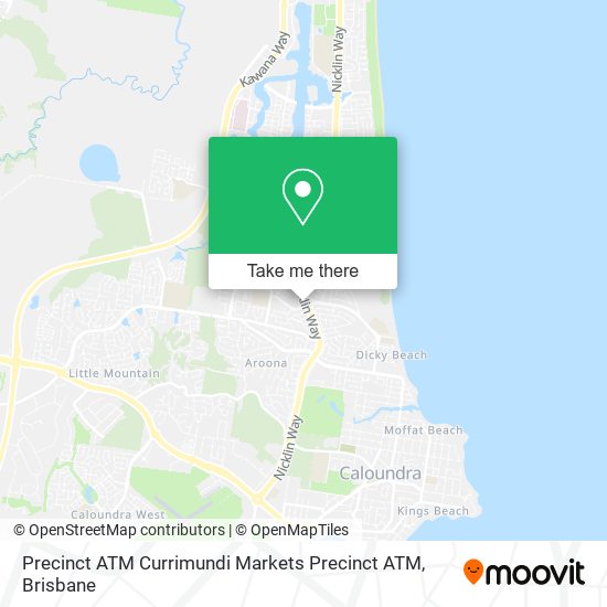 Precinct ATM Currimundi Markets Precinct ATM map