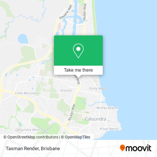 Tasman Render map