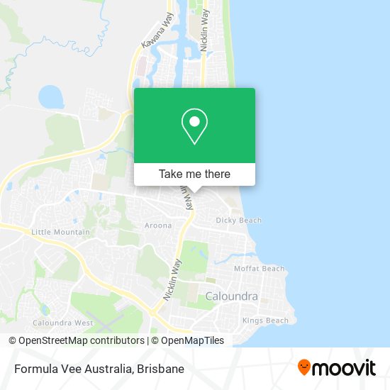 Formula Vee Australia map